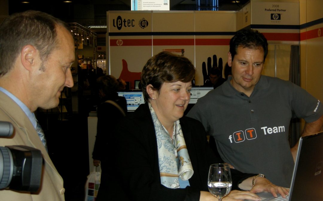 Isabelle Chassot Präsidentin der EDK testet Microsoft Office