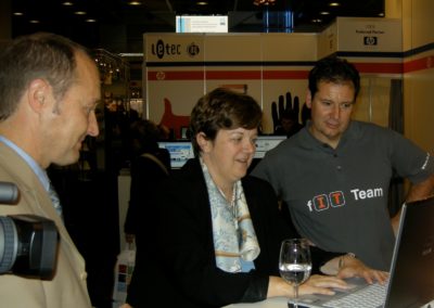 Isabelle Chassot Präsidentin der EDK testet Microsoft Office